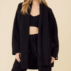 One Grey Day (OGD) Cashmere Cardigan